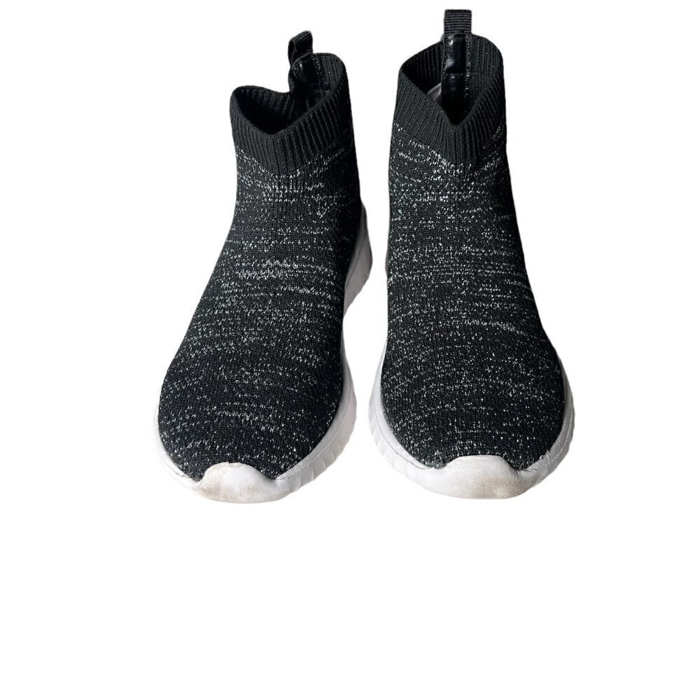 KIDS minimalist knit slip black Sneakers. size 12 - Picture 5 of 5